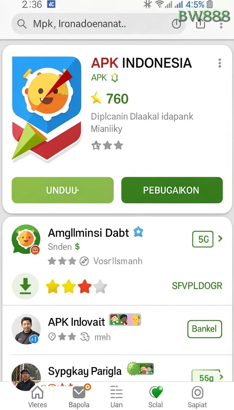 Cuplikan layar ZZK — pengaturan akun